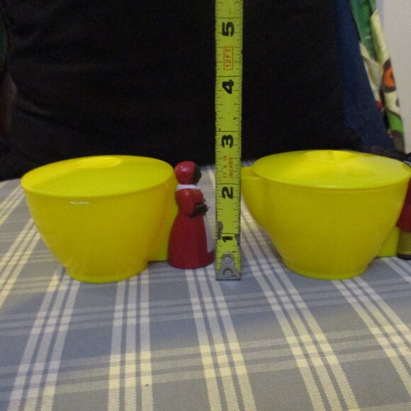 Vtg Miss Martha Originals Sugar and Creamer bowls w/lids! Rare! - Picture 7 of 8